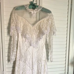 Vintage J.Harris Tea Length Formal Dress Size 5/6